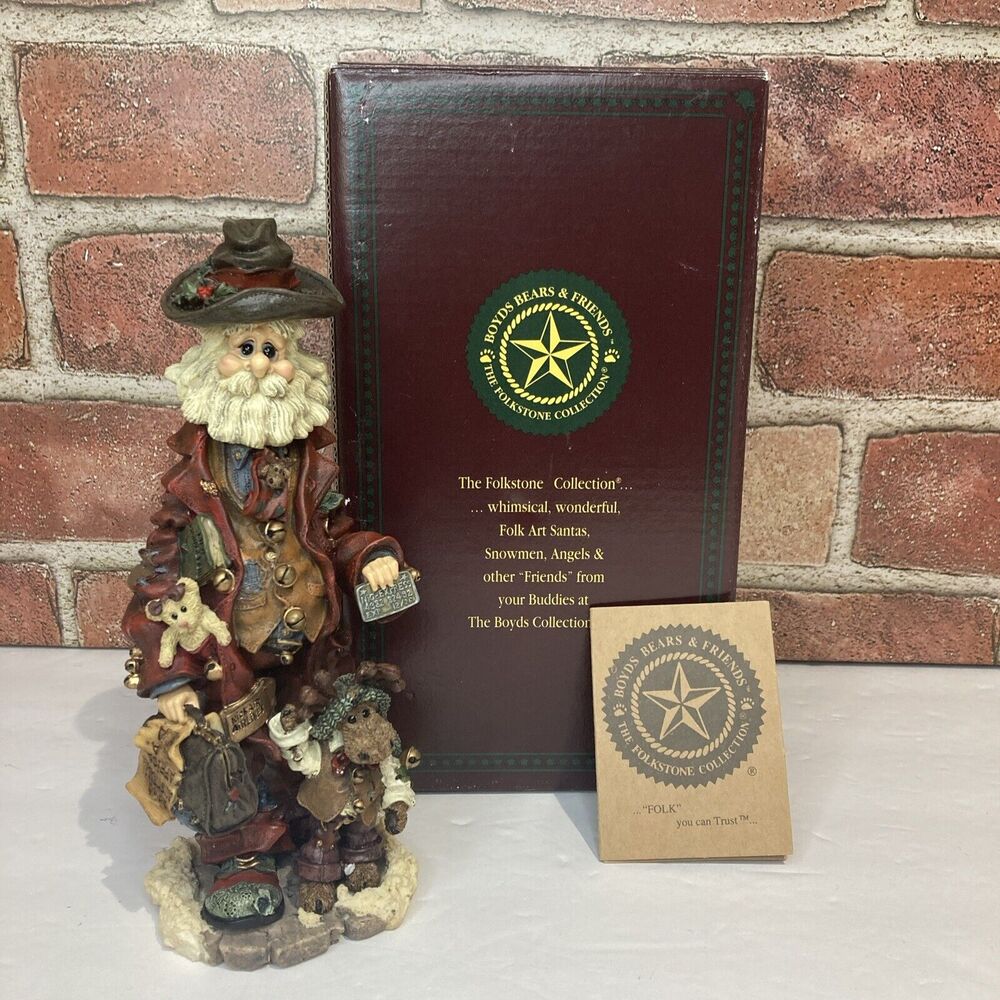 Boyds Bears & Friends‎ Execunick The First Global Business Man Santa #28002